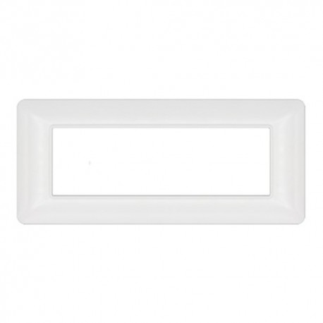 PLACCA TECNOPOLIMERO T3-JOY M8007-01 6P BIANCO