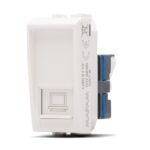 CONNETTORE RETE RJ45 CAT6  T1-ART 823-B BIANCO