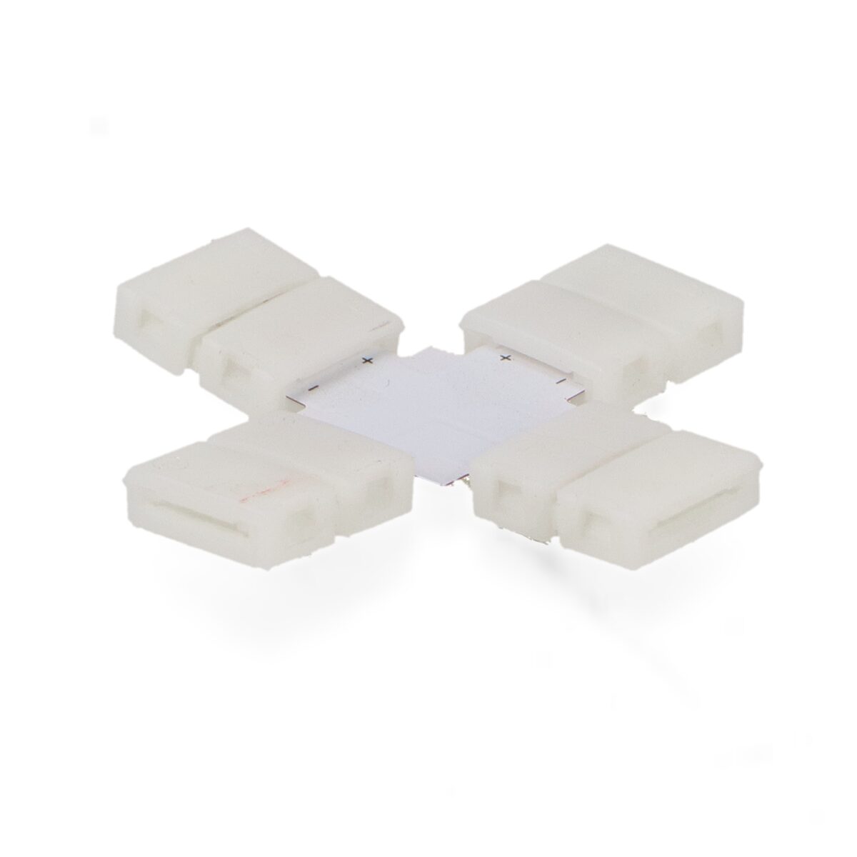 Connettore Per Striscia Led Rgb 10Mm  Tipo X - LM2176 - immagine 1