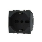 PRESA SCHUKO UNEL 3.0 GEM T2 614N NERO