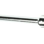 RUBINETTO A SQUADRA PER CASSETTA WC COMPLETO DI ROSONE 3/8 X 1/2"