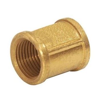 1" MANICOTTO IN OTTONE GIALLO