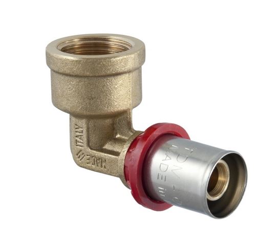Raccordo curvo femmina 3/4" x 20