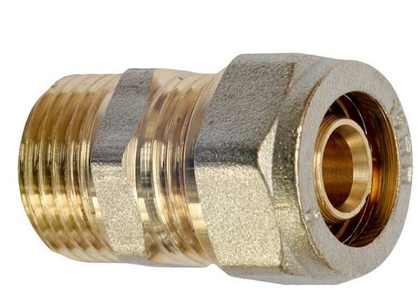 Raccordo diritto maschio 1/2" x 20
