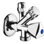 rubinetto sottolavabo doppio uso con attacco lavatrice 1/2"x3/4x10mm