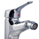 Miscelatore monocomando per bidet con scarico saltarello in ottone 1"1/4 - momi101000