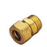 Dritto M 16x1/2" a compressione GAS/Acqua