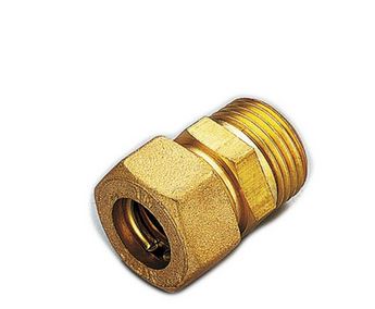 Dritto M 22x3/4" a compressione GAS/Acqua