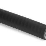 Corrugato acciaio rivest PVC BK &oslash;12mm - 1 mt