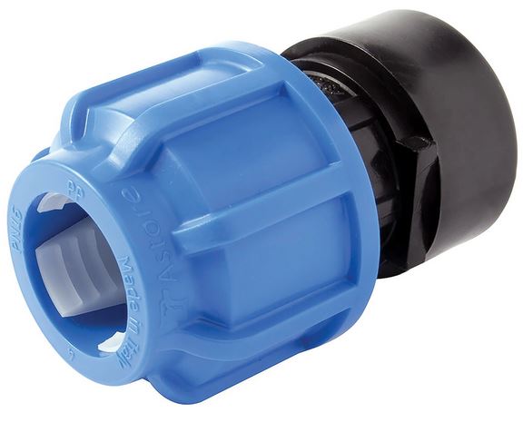RACCORDO MASCHIO 20x3/4 POLIETILENE